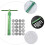 1set Handmade Polymer Clay Squeezer Tool Green With Multiple 9