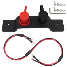 Battery Terminal Relocation Kit Car Battery Jump Post Relocation Kit Remote Battery Charging Tool