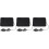3Pcs DIY Epoxy Heating Pads USB Powered Black PU Leather Mats 5