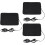 3Pcs DIY Epoxy Heating Pads USB Powered Black PU Leather Mats 7