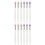 12 Pcs Silicone Lip Brush With Caps For Lip Mask Gloss Applicator 5