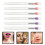 12 Pcs Silicone Lip Brush With Caps For Lip Mask Gloss Applicator 8