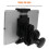 Tablet Houder ABS Met Verstelbare Opening En Zwarte Silicone 3