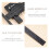 2X Multi Gauge Woodworking Multifunctional Ruler,Angle Ruler Woodworking Tools 6