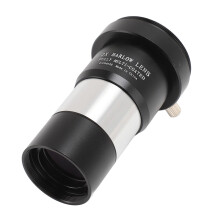 Lentille Barlow en métal à doublement multicouche 2X pour télescopes de 1,25 pouces