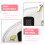 1Set Milchflaschen Isolierhülle Mit Zipper USB-Ladeanschluss 11