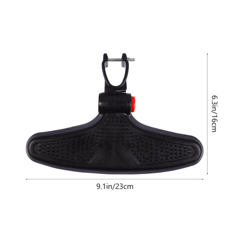 Black Stroller Pedal Footrest Adjustable Baby Stroller Accessories 1