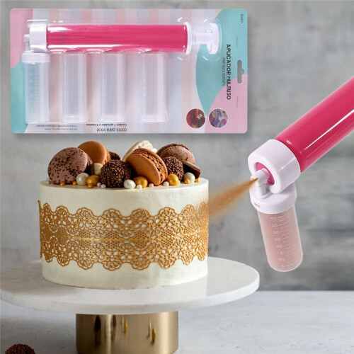 Manual Cake Duster Mousse Cake Coloring Duster Baking Cake Supplies Manual Duster B 2