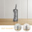 2pcs Silver Inflatable Vintage Phone Props Halloween Event Decorations 9