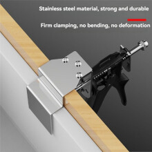 1pc Drawer Front Installation Clamps,Cabinet Door Clamp Hardware Jig,Multi-Adjustable Drawer Panel Fixing Clamp