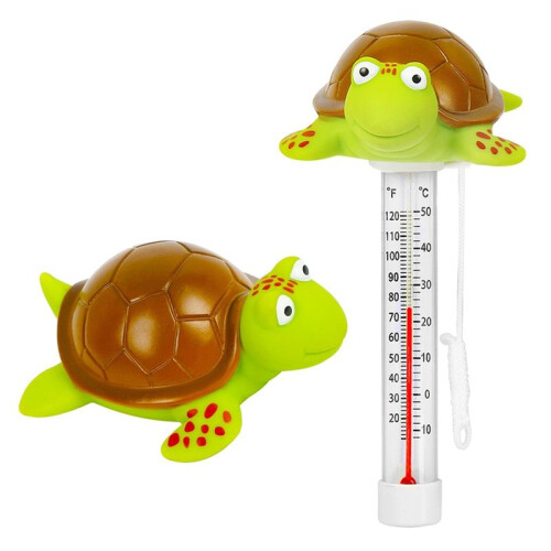 Floating Pool Thermometer, Large Size Easy Read for Water Temperature with String - Swimming Pools, Spas, Hot Tubs 2
