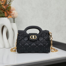 Dior Jolie Top Handle Mini Bag | Lambskin Chain Crossbody