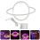 White Neon Night Shape LED Bedside Table Lamp 3