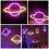 White Neon Night Shape LED Bedside Table Lamp 11