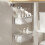 1Set Durable PP Kitchen Storage Box Wall-Mounted Drawer Type Container 8