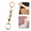Pearl Chain Bag Accessory 2pcs Decorative Hanging Chains for Girls 2