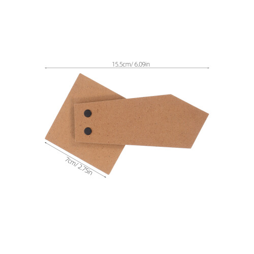 2Pcs Khaki Wood Table Easel Backs Self-Adhesive Frame Support Stand 2