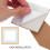 2Pcs Khaki Wood Table Easel Backs Self-Adhesive Frame Support Stand 9