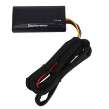 Motorrad DC 12V Wasserdichter Ultra-Dünner LCD-Tachometer 60x30x13mm Grün