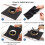 5Pcs Stove Burner Covers Black Durable Gas Range Protector for Kitchen 3