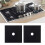 5Pcs Stove Burner Covers Black Durable Gas Range Protector for Kitchen 4