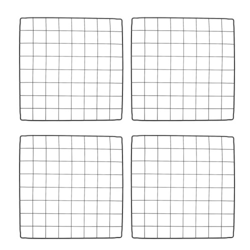 4Pcs Thickened Black Iron Pet Fence Sheets Multipurpose Dog Cage 1