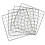 4Pcs Thickened Black Iron Pet Fence Sheets Multipurpose Dog Cage 4