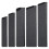 5 PCS Knife Guard Set, Universal Blade Covers, Knife Protector Sleeve with -Lined Abs Plastic Sheath 1