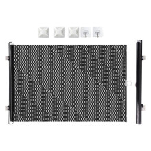 Intrekbare Huisdierpoort, Hordeur-Trappoort voor Hond en Kat, Draagbare Hondenpoort met Versterkte Strip 40 cm X 125 cm