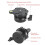 2X DY-60N Tripod  Leveling Base Adjusting Plate with Bubble Level for DSLR Camera 4