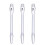 Alloy Darts Professional Set Thread Silver Front Loaded Balance 6