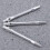 Alloy Darts Professional Set Thread Silver Front Loaded Balance 7