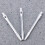 Alloy Darts Professional Set Thread Silver Front Loaded Balance 8