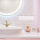 Multifunctional Wall Mount Hair Tool Storage For Bathroom Use 6