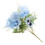 Artificial Rose Bouquet Blue Silk Flower 1pcs 17.7x11in 11