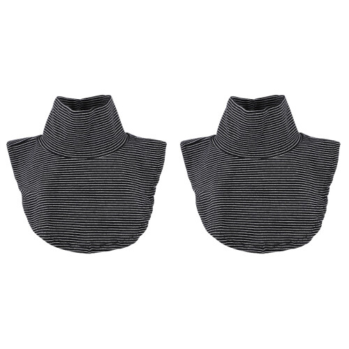 2 Pcs False Collars For Ladies Clothing Accessory Decorative Shirt 2