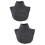 2 Pcs False Collars For Ladies Clothing Accessory Decorative Shirt 8