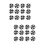100Pairs Premium Silver Snap Fastener Button for Jackets and DIY Decor 8