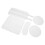 4pcs Castor Oil Pack Kit, Reusable Wrap, White 13