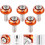 Car License Plate Screws Aluminium 20pack 8