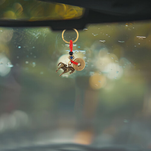 Feng Shui Messing Anhänger Gold Auto Und Schutz 2