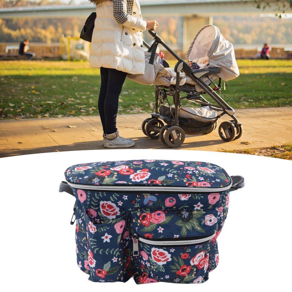 Travel Mommy Bag Large Capacity Nylon Hanging Bag 30x19x15cm
