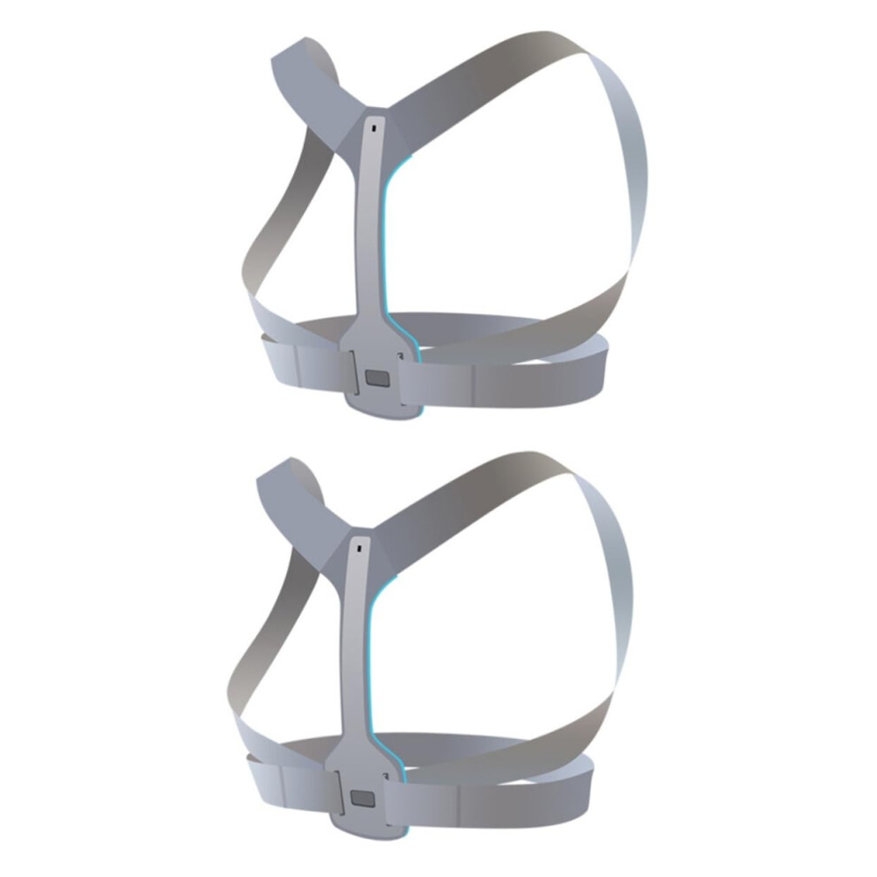 Posture Corrector and Upper Back Brace for Women, Adjustable Support Belt for Better Posture, 2pcs