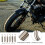 6pcs motorcycle exhaust fully rotatable mounting springs 6