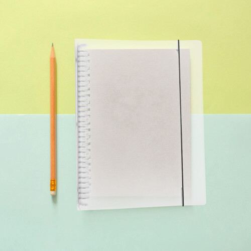 Transparante Stevige Binder Voor School En Document Opslag 2