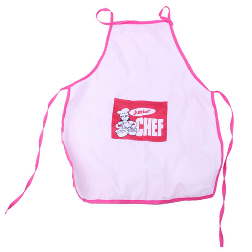 Barn Barn Kock Hatt FöRkläDe Matlagning Bakning Pojke Flicka Kockar Juniorpresent (Rosa) 1