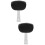 2Pcs Multi-Color Ergonomic Scooter Back Support with PU Sponge Cushion 9