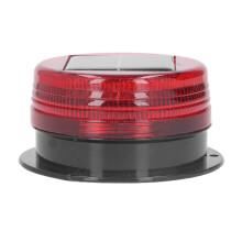 Solar Warning Flash Light 8 Beads, 1800mAh, Waterproof Safety Lamp
