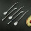5Pcs Stainless Steel Stirring Straw Spoon Blue Filtered Drinking Tool 9