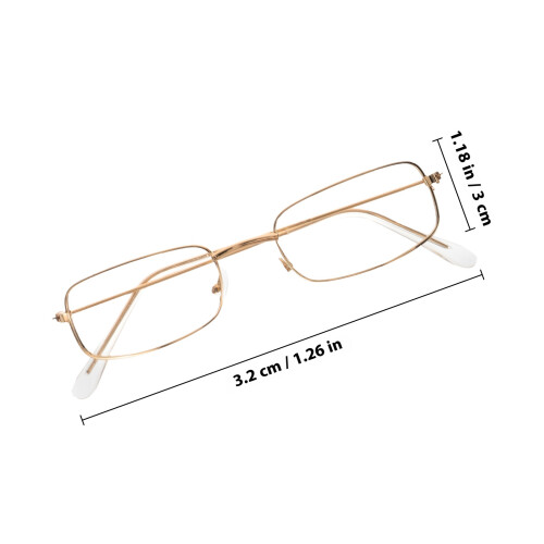 One Set Old Man Costume With Fake Beard Eyebrows Glasses 1